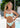 High Cut Classic Bottom (Beach Blossom)
