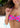 Ruched Bandeau Top (Electric Bloom)