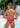 Ruched Bandeau Top (Strawberry Lemonade)